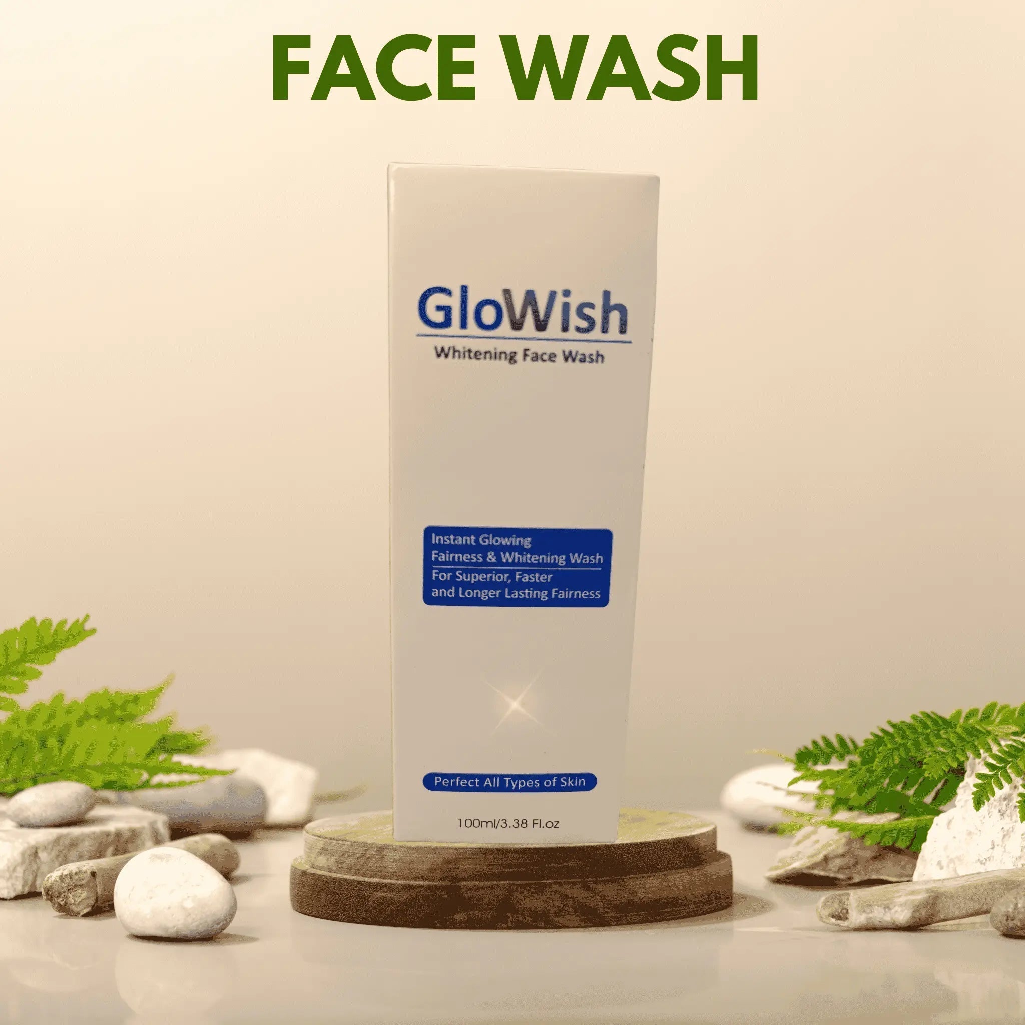 Glowish whitening facewash with 30% OFF - Eluna