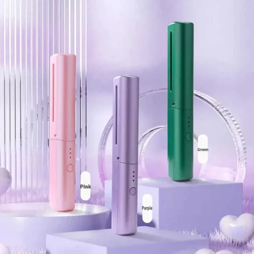 Travel Comb Cordless Rechargeable Hair Straightener - Eluna