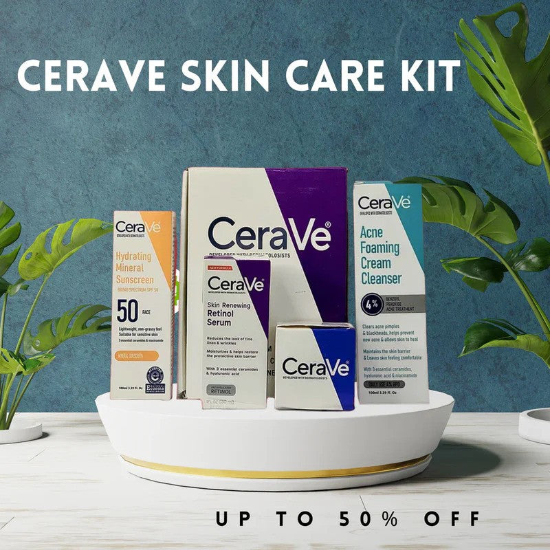 Cerave 4 in 1 SkinCare Kit - Eluna
